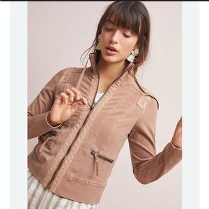 Anthropologie Marrakech women's Freewheeling utility jacket size M/L 90% cotton